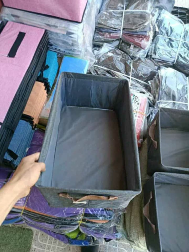 صناديق  تخزين الملابس  الأصلية  المدعمة  بسلك  حديدي  فقط 85الف  للصندوق   كلما تشري أكثر  كلما سعر ينقص  واش راك  تستناي  ديري طلبية قبل ميخلاص هذا مودال
